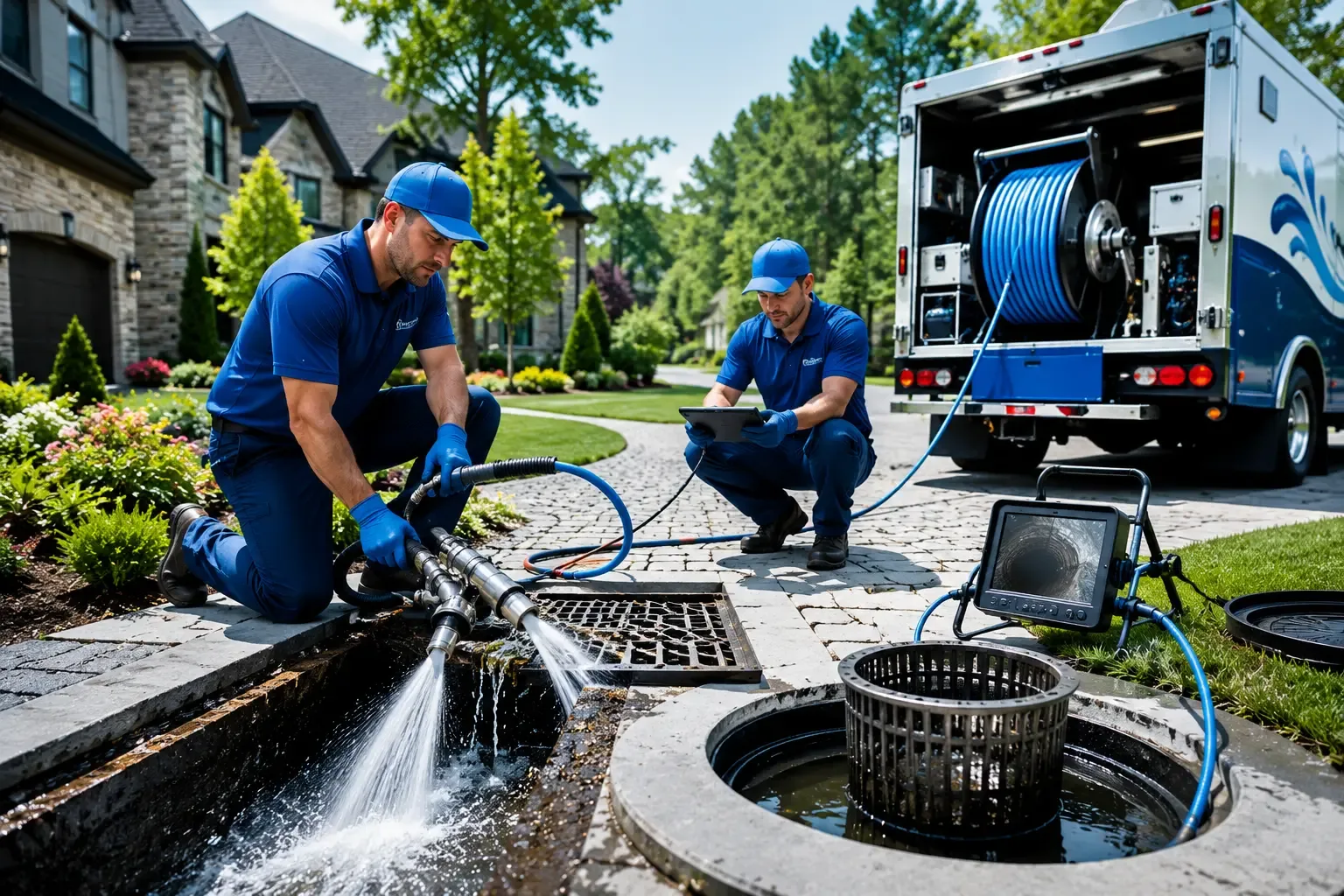 Local outdoor drain cleaning professionals in Fairfax Station, VA
